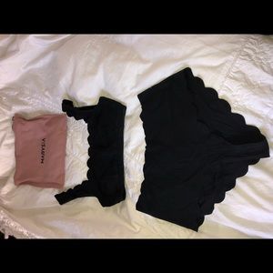 Marysia scalloped two piece large